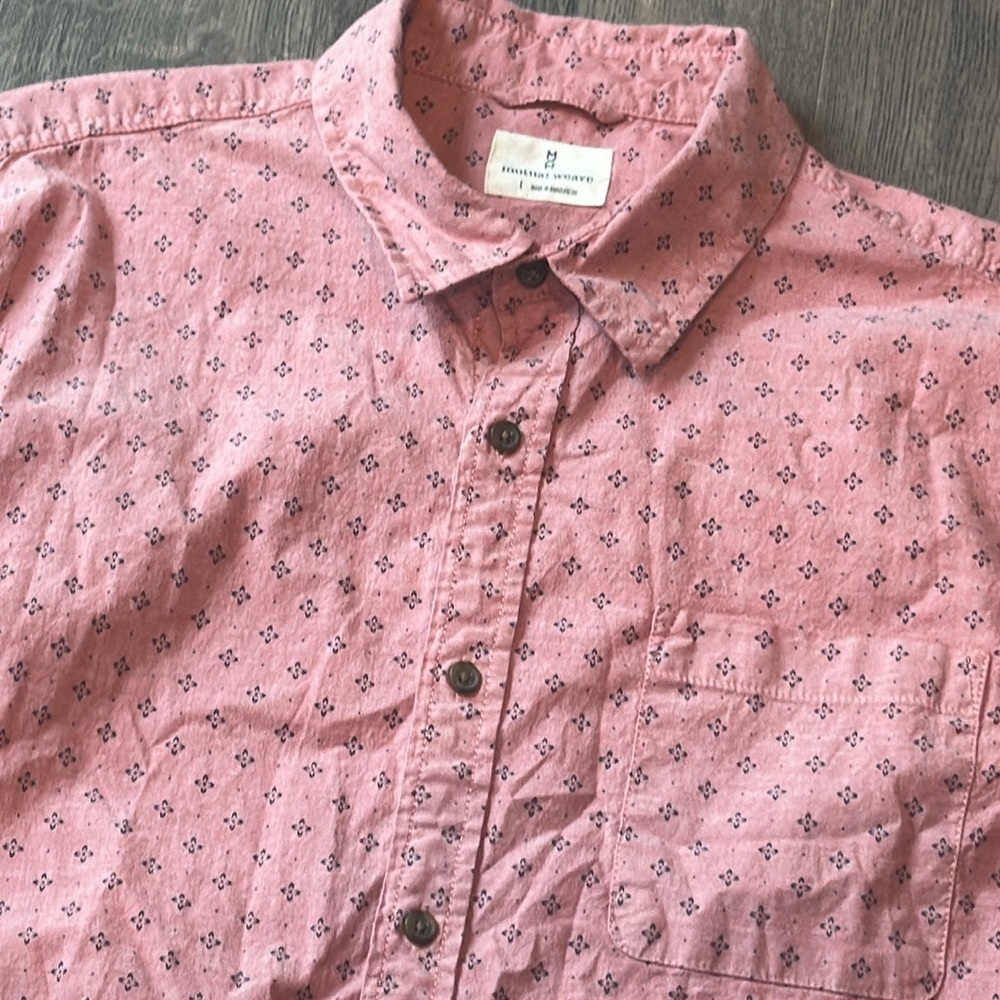 Mutual Weave Men’s Large Button Down Shirt - Picture 2 of 6